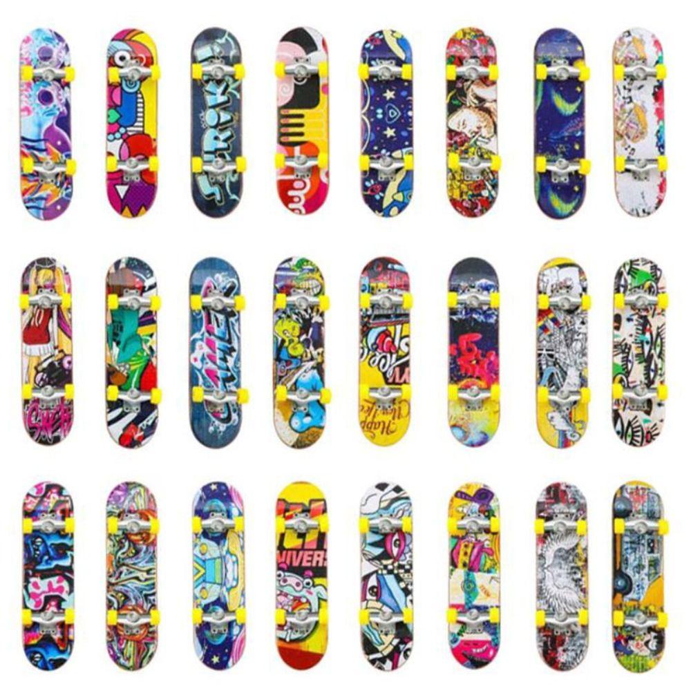 Needway Mini Fingerboard Mini Lucu Paduan Slide Pesta Nikmat Papan Jari Mainan Aneh Yayasan Fingerboard