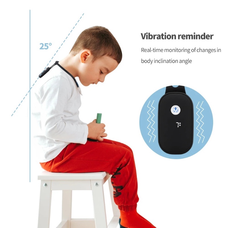 Alat Koreksi Bungkuk Portabel Cerdas Pelatih Postur Punggung Anak Tak Terlihat Leher Duduk Pengingat Postur Duduk Dewasa Posture Corrector