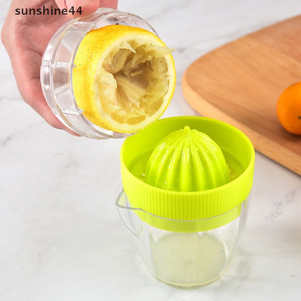 Sunshine Alat Peras Lemon Dengan Tutup Manual Lemon Juicer Orange Press Cup Citrus Squeezer ID