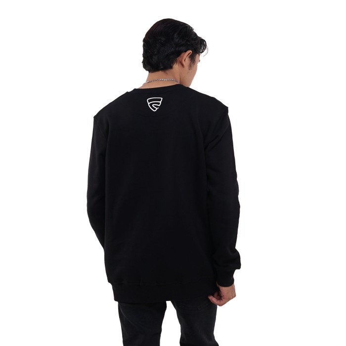 SWEATER FRIDAY KILLER | KILL BOX BLACK CREWNECK