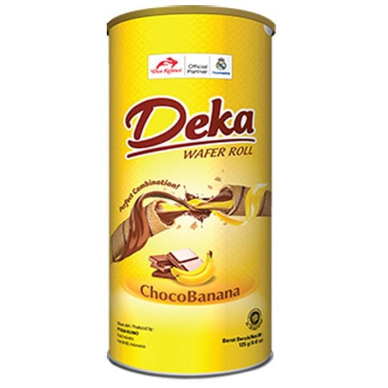 

Deka Roll ChocoChoco 330 gr Deka Wafer Roll Choco Banana Hazelnut / Hempers Lebaran Deka wafer roll