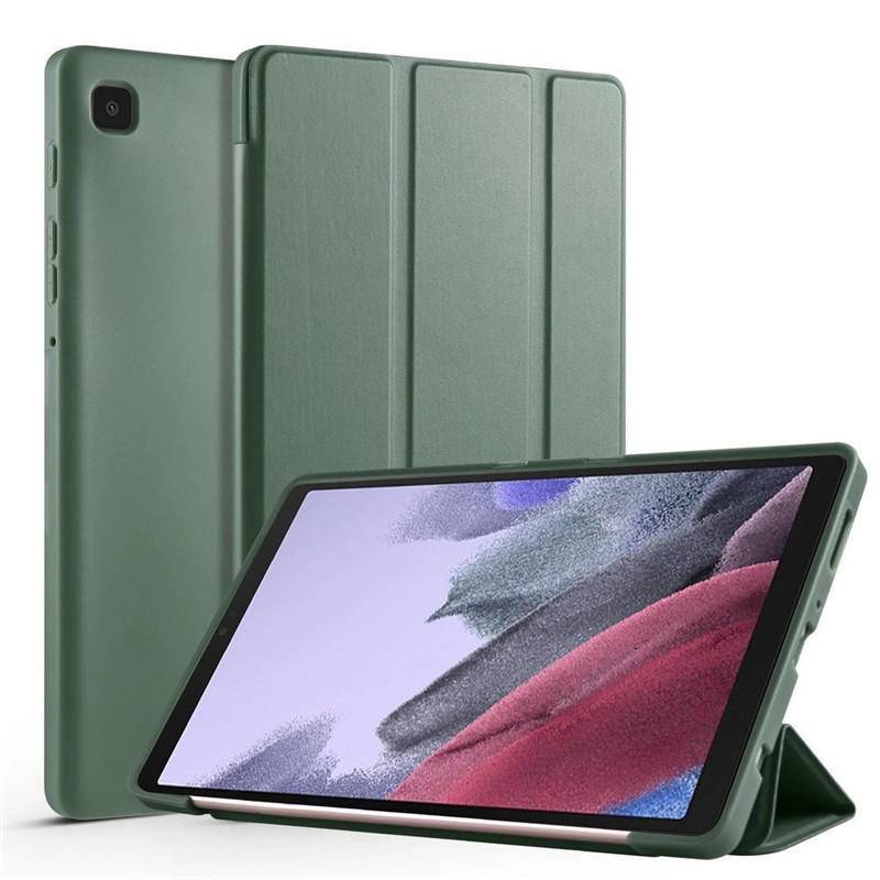 Untuk Samsung Galaxy Tab S8 S7 X706 T870 T875 T876B 11inch Case Lipat Berdiri Magnetik TPU Tablet Cover Untuk Samsung Galaxy Tab A8 A7 Lite 2021x200 T500 8.7 10.4 10.5 inch