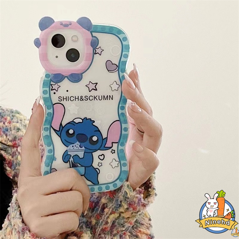 IPHONE Casing Kompatibel Untuk Iphone14 13 12 11 Pro Max X Xr Xs Max SE 7 8 6 6s Plus SE Kualitas Tinggi Monster Kecil Casing Ponsel Shockproof Silikon Bening Tahan Debu Lembut TPU Penutup Belakang SE SE