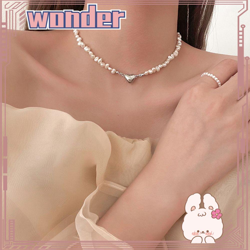 Wonder Kalung Tren Hati Wanita Gadis Perhiasan Korea Choker