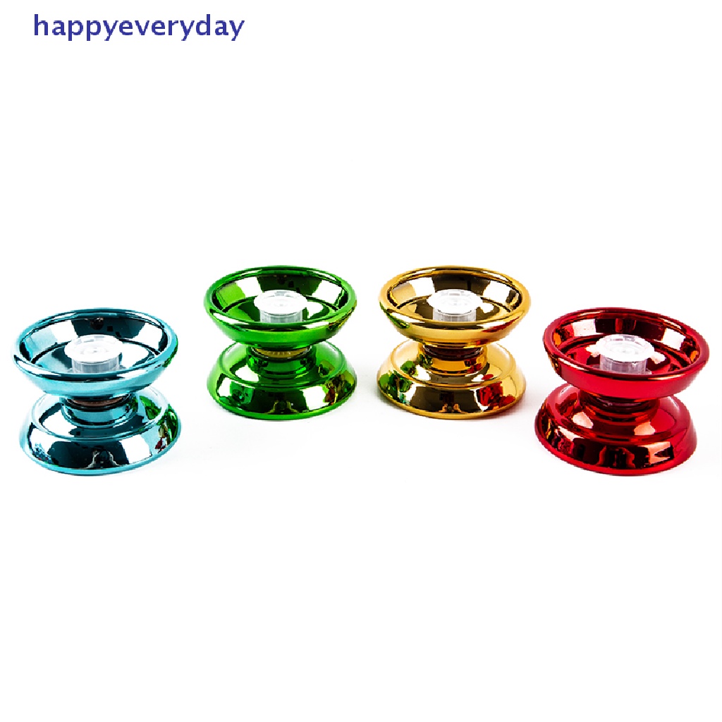 [happy] Aluminium Alloy Magic Yoyo Responsive High-speed Yoyo Dengan Mainan String Berputar [ID]