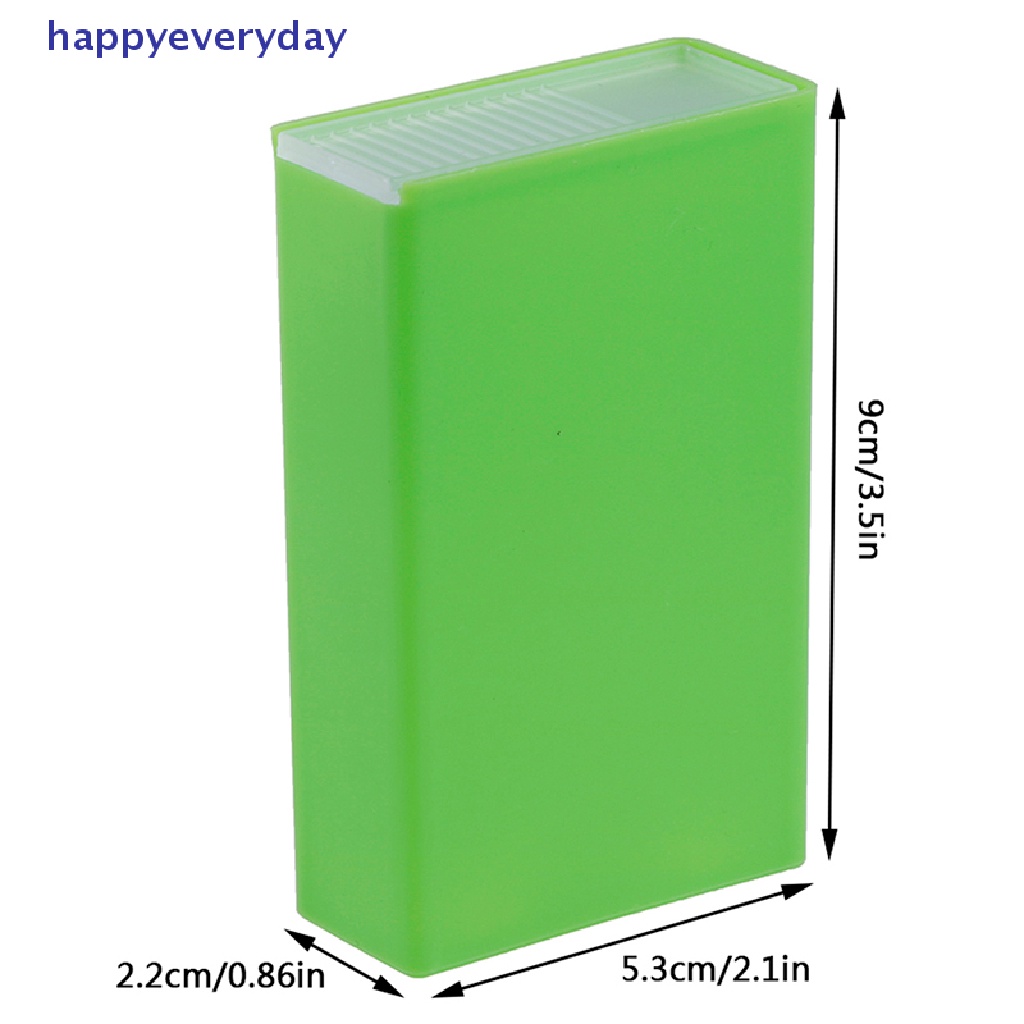 [happy] 1pc Tempat Kotak Case Plastik Pocket Box Holder Storage [ID]