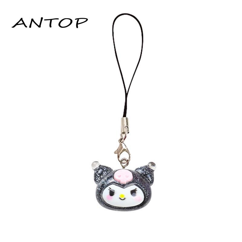 Liontin Telepon Glitter Transparan Pochacco Cinnamoroll Lucu USB Flash Disk Bag Pendant Lanyard [Yumna]