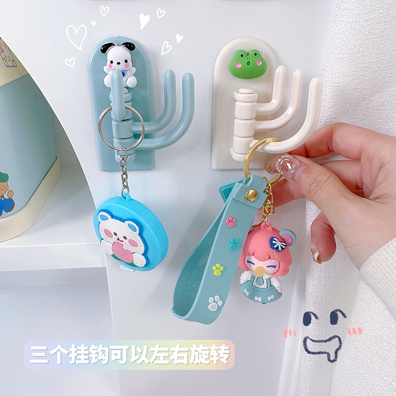 HOOK SANRIO KAIT DINDING / GOOK GANTUNGAN SERBAGUNA CINNAMOROLL MELODY/ TEMPAT GANTUNGAN KUNCI/CANTOLAN DINDING