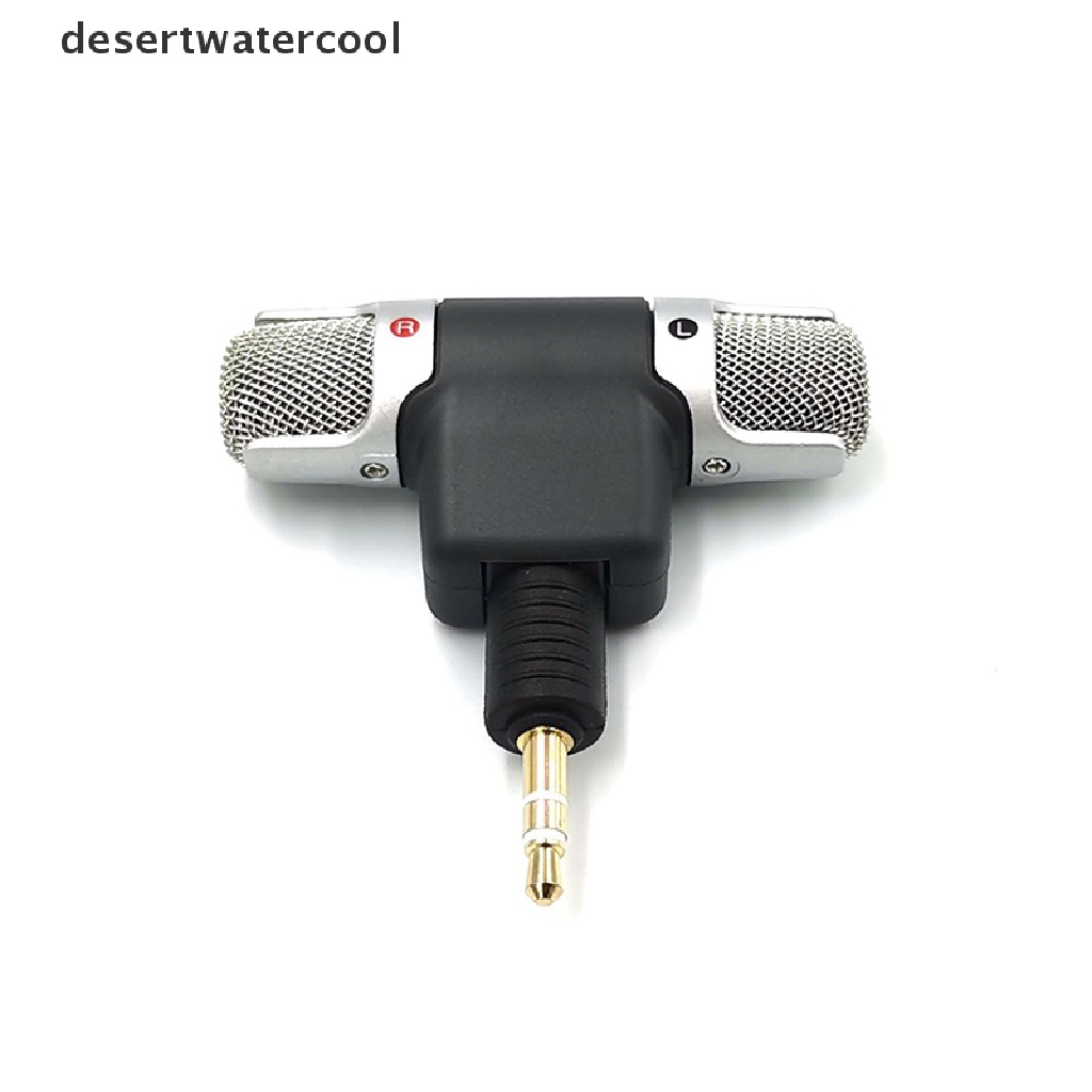 Deid Mini 3.5mm Jack Microphone Stereo Mic Untuk Merekam Ponsel Studio Interview Microphone Untuk Smartphone Martijn