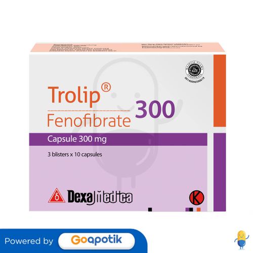 TROLIP 300 MG BOX 30 KAPSUL