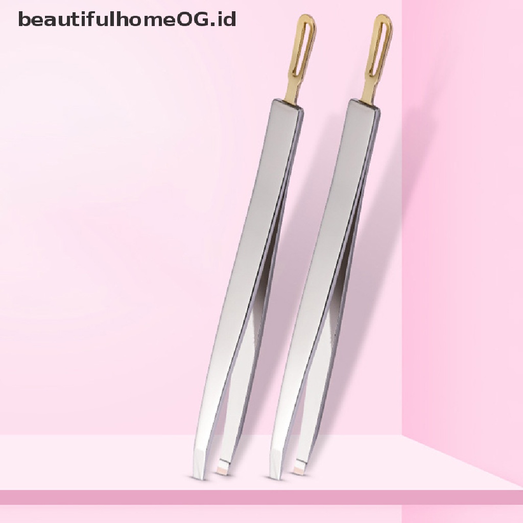 // Beauty// Penjepit Alis Stainless Steel Beauty Clip Acne Clip Alat Penghilang Bulu Wajah **