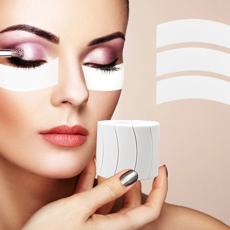 110pcs/roll Penutup Mata Bulu Mata Palsu Sekali Pakai/Profesional Graft Lashes PE Foam Pads/Easy Remove Tape Beauty Tools