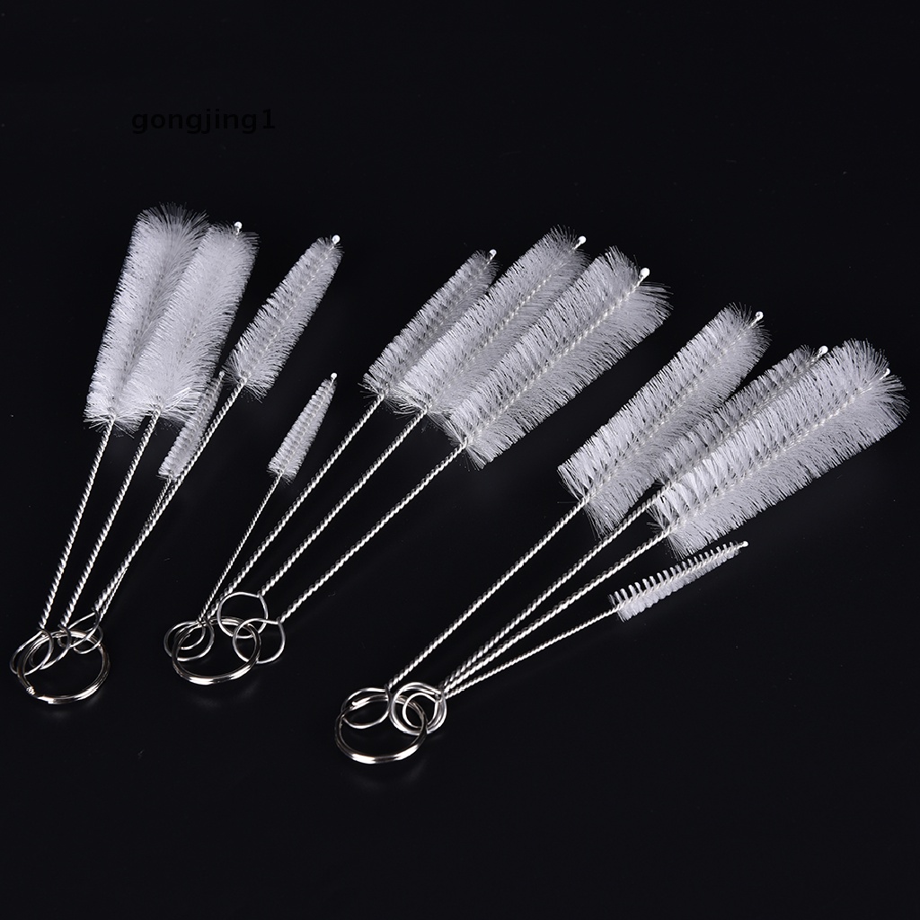 Ggg Panas1x Set Sikat Kecil 4pcs Hookah Shisha Cleaning Brushes Test Tube Brush ID
