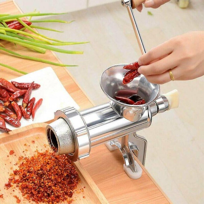 Mesin Penggiling Giling Daging Jepit Meja Meat Grinder Mincer No 10