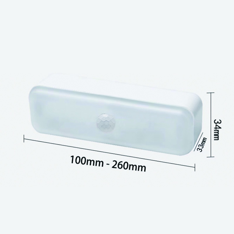 Led Induksi Tubuh Manusia USB Charging Attracted Small Night Light/Pelindung Mata Siswa Belajar Lampu Meja Khusus/Kreatif Dapur Kamar Tidur Pencahayaan Lampu Dinding