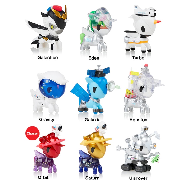 Toys Tokidoki Space Unicorno Blind Box