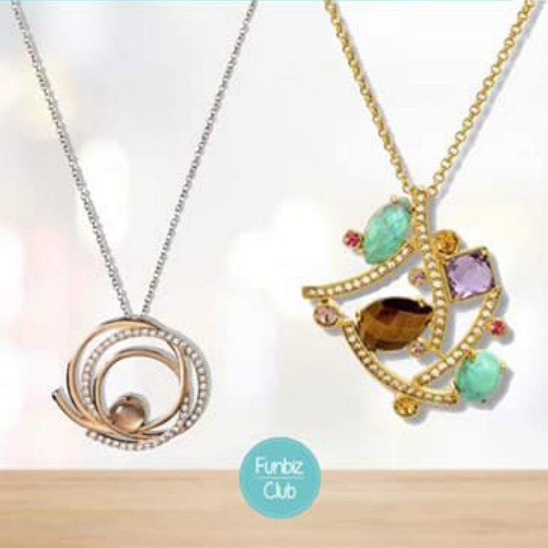 Agate aura clearance pendant necklace oriflame