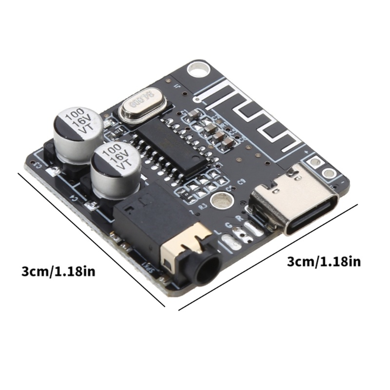 Zzz Type-C Micro- MP3 Bluetooth-ompatible Decoding Board Untuk Speaker DIY Mobil