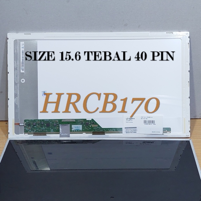 LCD LED Toshiba Satellite L750 L750D L755 L755D C660 15.6 Tebal -HRCB