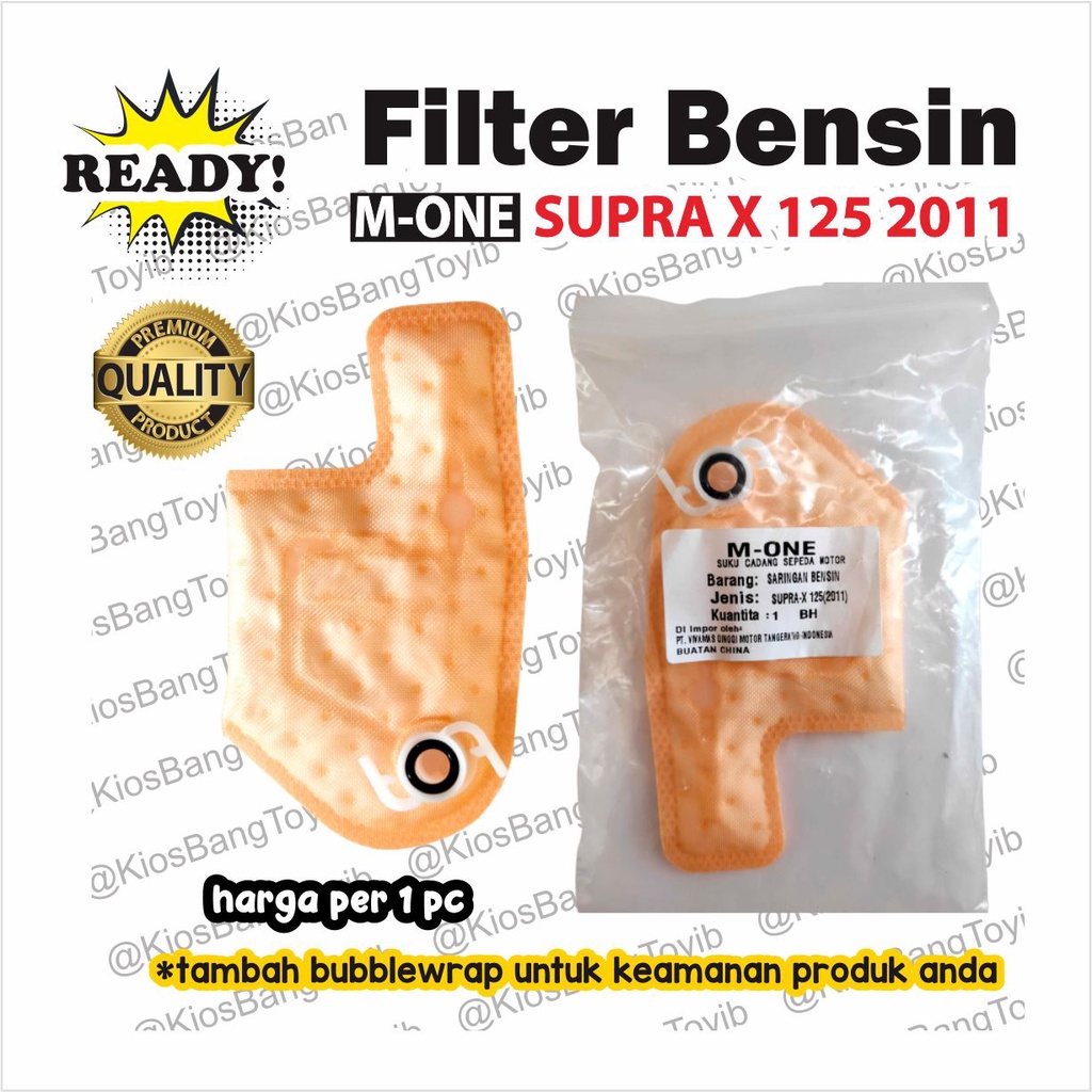 Filter Pampers Saringan Bensin SUPRA X125 2011 REVO BLADE (M-One)