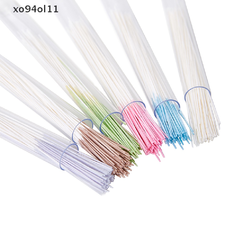 Xo 60/70/160pcs Set Pembersih Telinga Rumput Kertas Floss Lubang Telinga Aftercare Tools OL