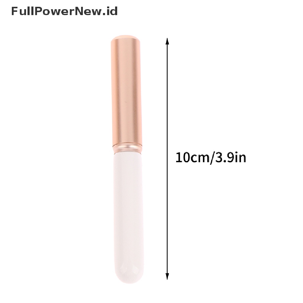 Power 1Pc Set Kuas Bibir Gloss Lip Wands Aplikator Dengan Tutup Alat Makeup ID