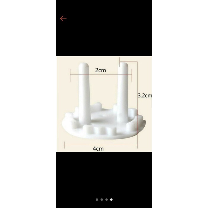 Pengaman Stop Kontak Penutup Lubang Colokan Listrik Socket Cover Motif - SAFETY COLOKAN