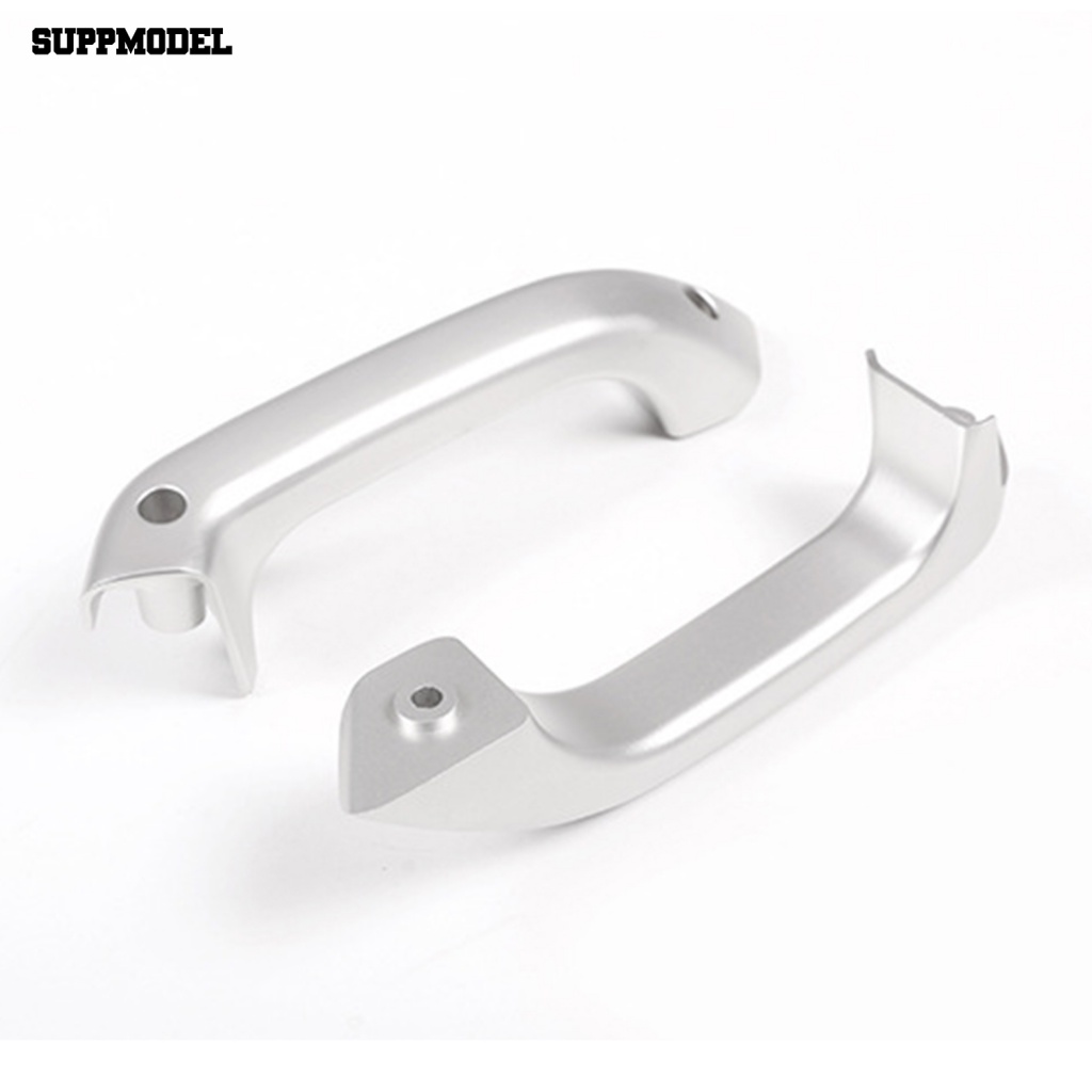 Suppmodel 2Pcs Strip Hias Warna Solid Metal Gagang Pintu Mobil Strip Hias Anti Gores Untuk Lada Niva