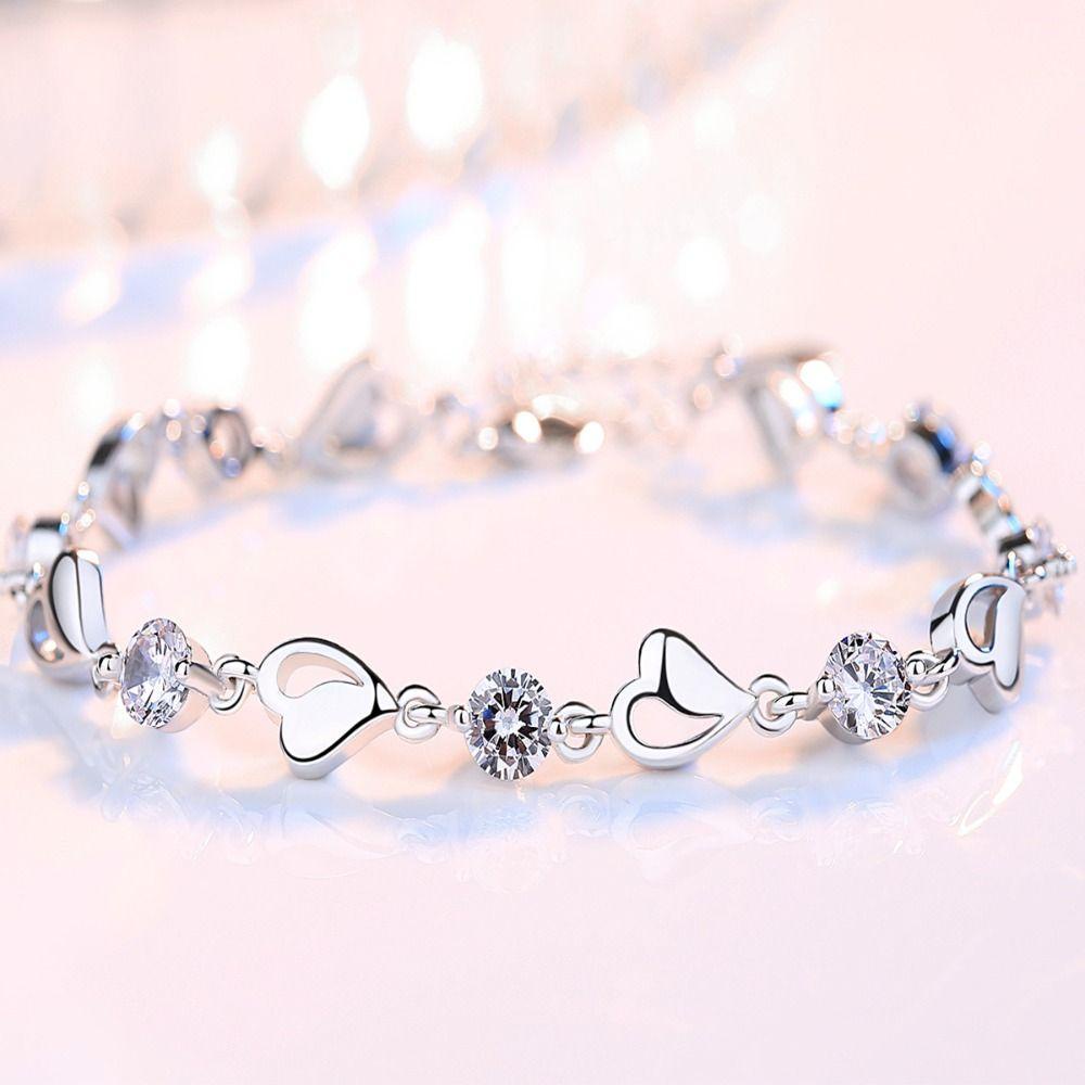 Gelang LILY Hadiah Persahabatan Adjustable Heart