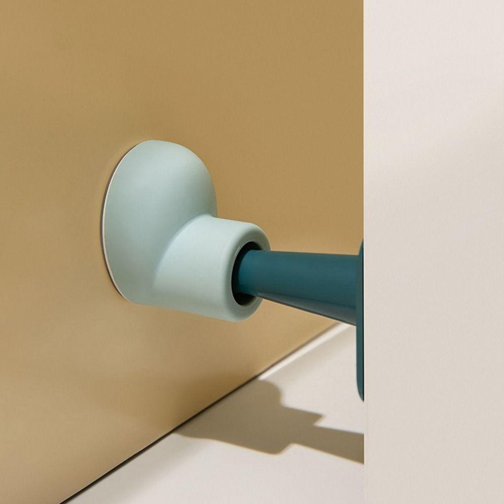 [Elegan] Door Stopper Anti-Tabrakan Kreatif Pelindung Anti-shock Dekorasi Rumah Antibump Safety Self Adhesive Door Suction