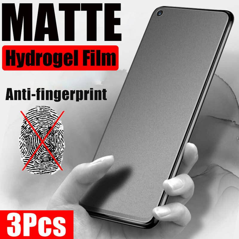 3pcs Matte Hydrogel Film Untuk Infinix Hot 20S 20 11S NFC 11 10 Note 12 8i 7 Lite S4 S5 Pro TPU Pelindung Layar Untuk Infinix Smart HD 2021 3 Plus Zero 5G 2023 X Neo Pro