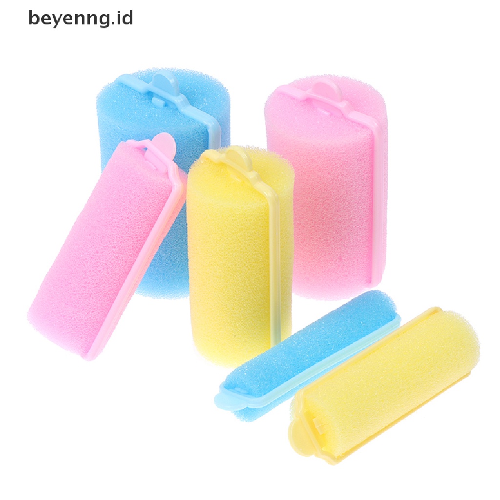 Beyen Sponge Curls Curly Bergelombang Curly Profesional Styling Foam Busa Spons Lembut Roller ID