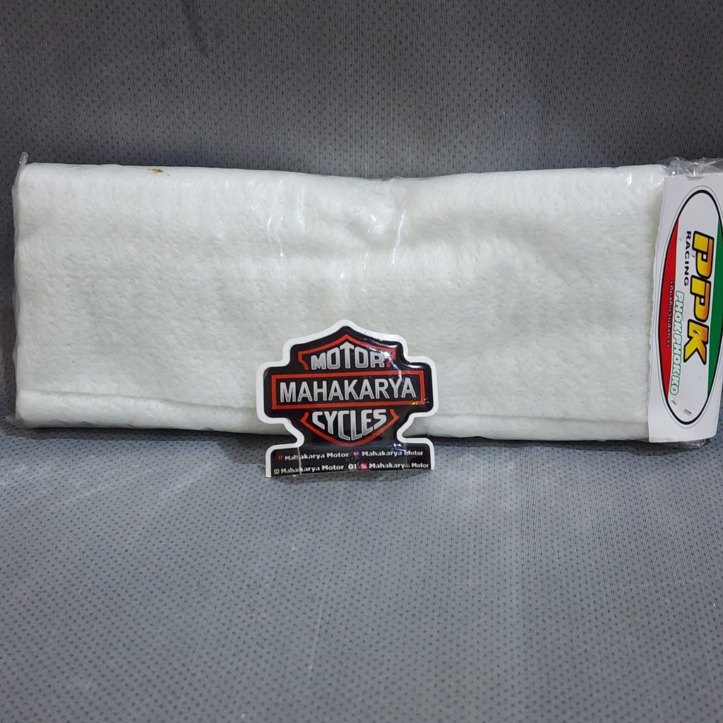 GLASSWOOL RACING GASBUL ANTI BAKAR GLASWUL GLASWOL PUTIH