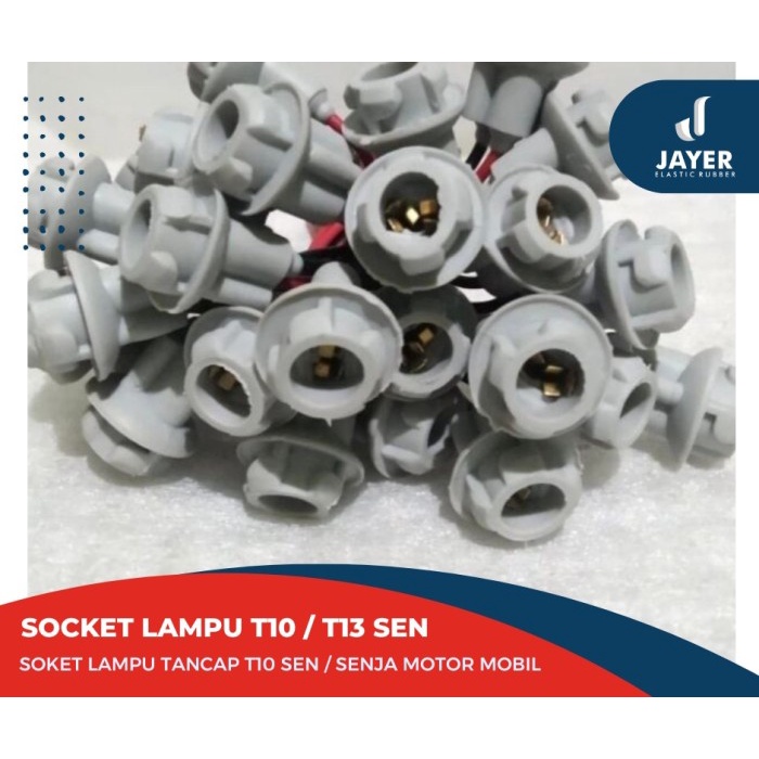 Socket lampu tancap T10  soket lampu sen senja motor mobil