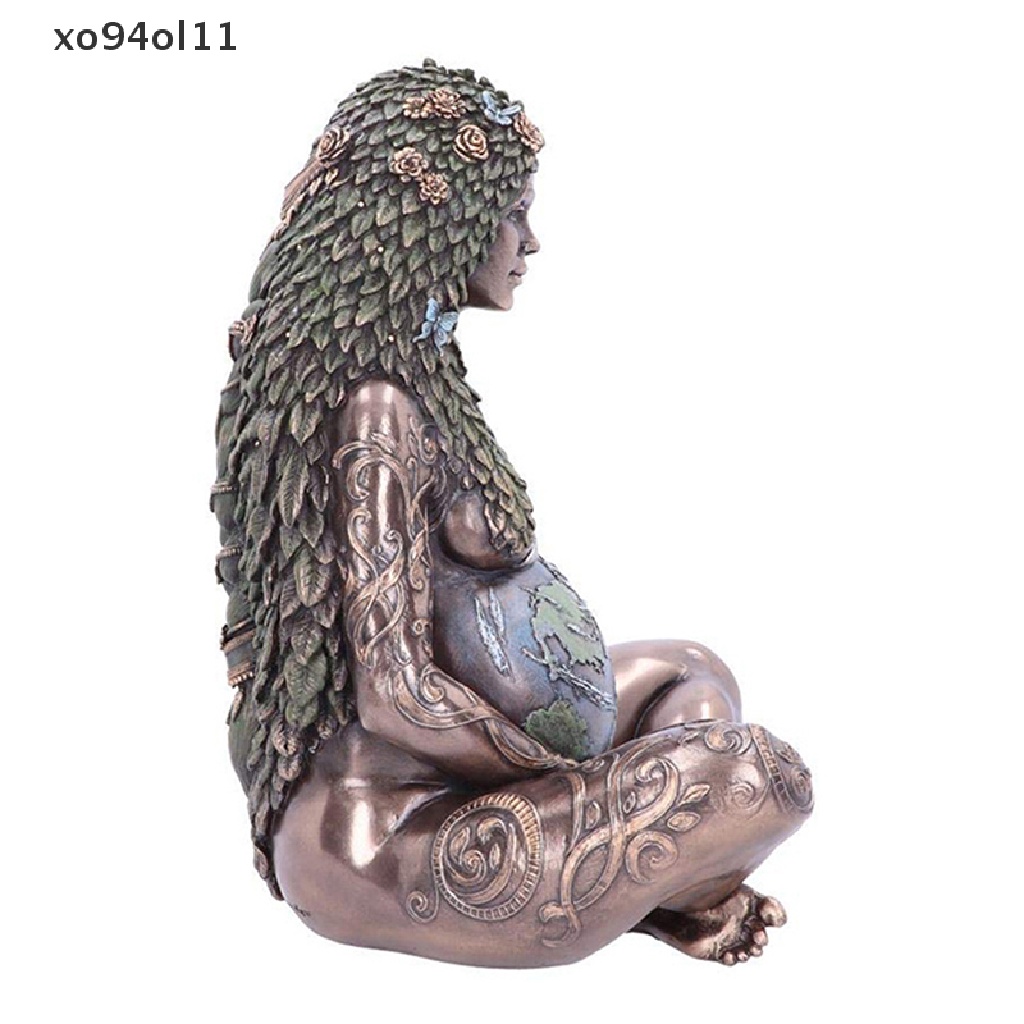 Patung Dewi Pertiwi XO Patung Polyresin Patung Ibu Bumi Ornamen 15CM OL
