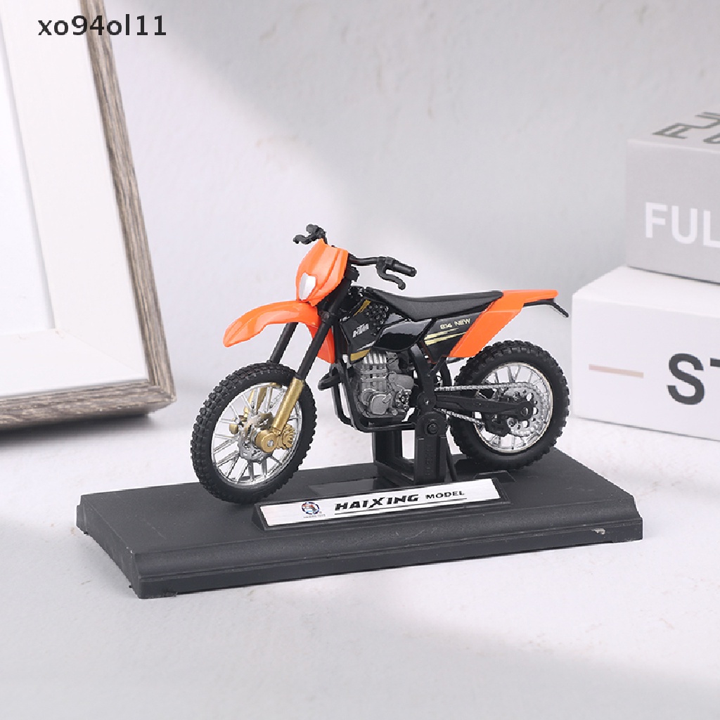 Xo 1Pc 1:18 Ducati Monster900/KTM450 Statis Die Cast Kendaraan Model Motor Mainan OL