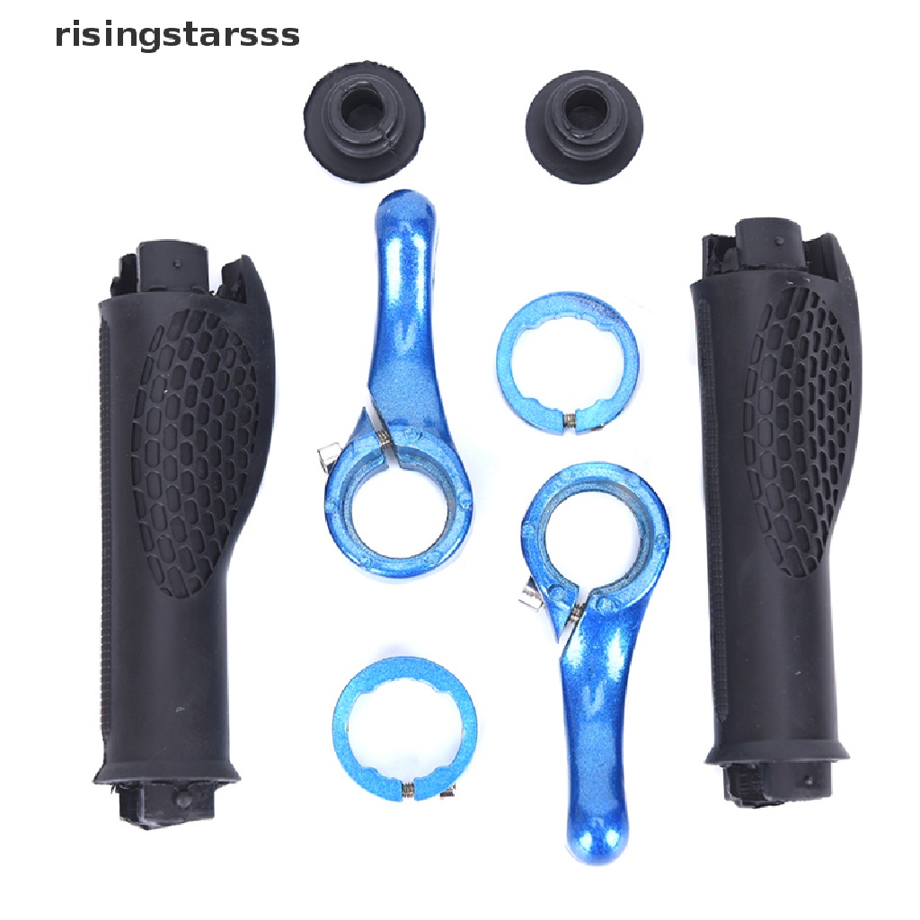 Rsid Span-new Carbon Stang Bersepeda Sepeda Gunung Lock-on Stang Cover Handle Bar End  Sepatu Jelly