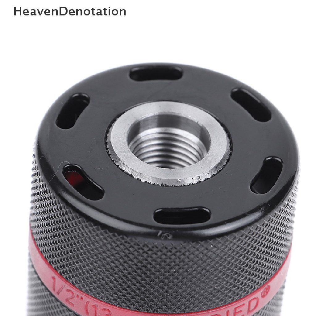 [HeavenDenotation] Metal Heavy1/2-20UNF 13mm Keyless Drill Chuck Female Adaptor Alat Hardware HDV