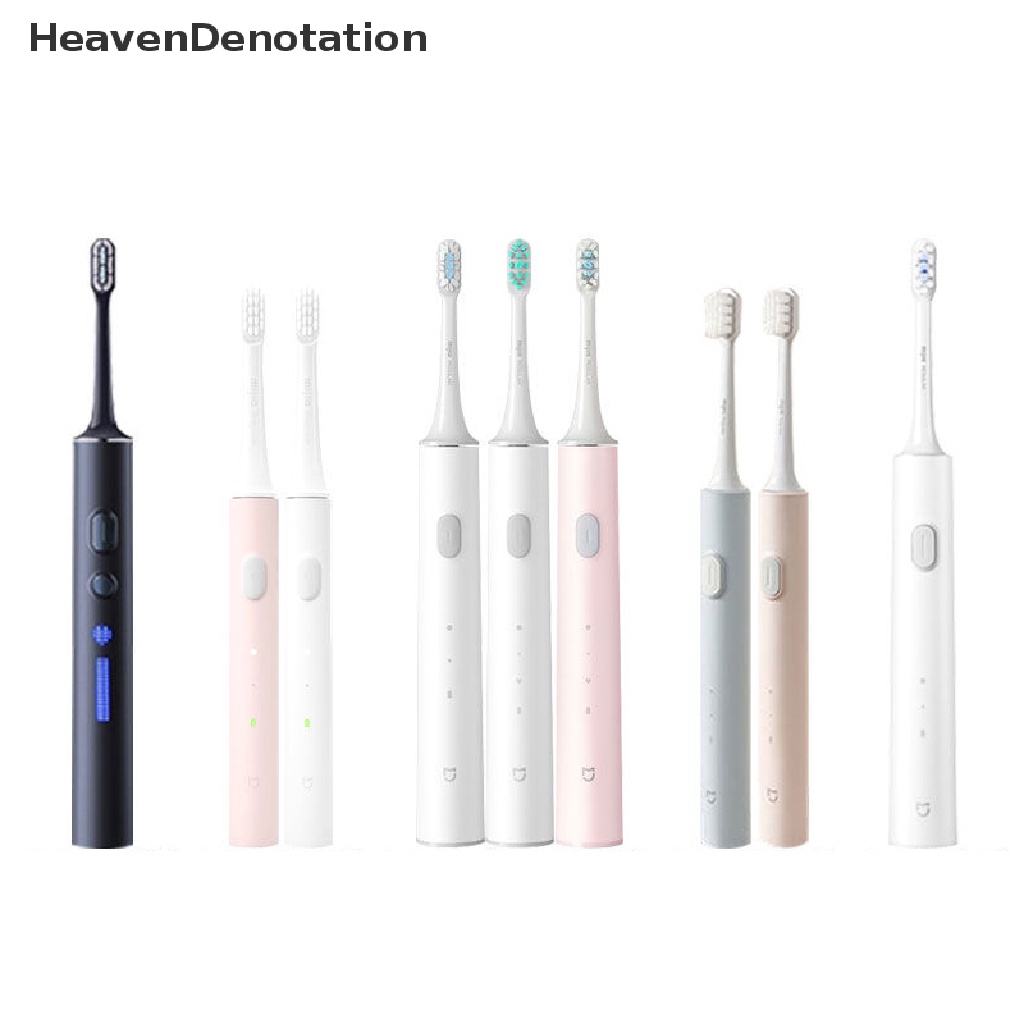 [HeavenDenotation] 3pcs Kepala Sikat Gigi Elektrik Untuk T300/T500 Sonic Toothbrush Tooth Brush Head HDV