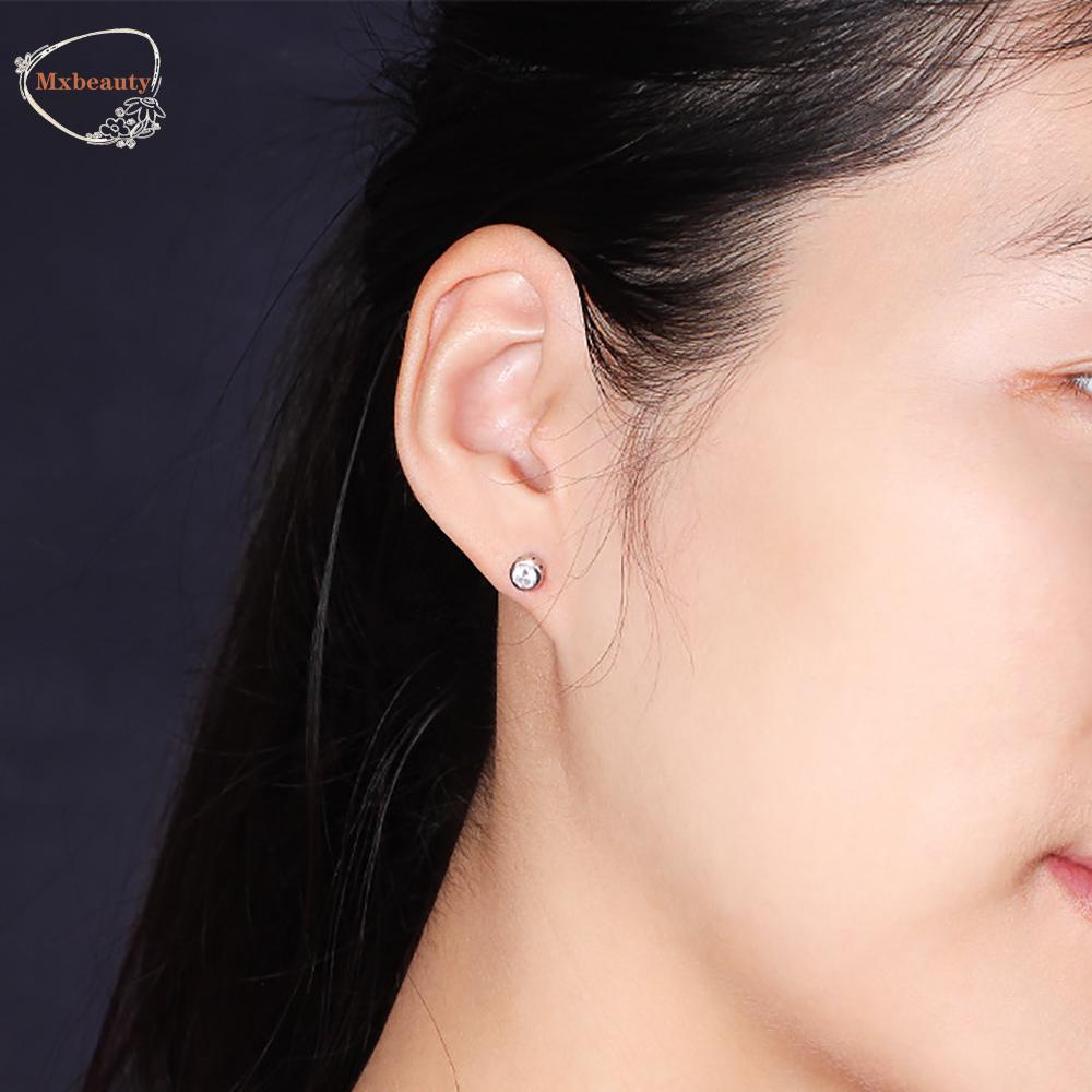 Mxbeauty Anting Kristal Kepribadian Halus Wanita Anting Trendi Untuk Pria Perhiasan Fashion Korea