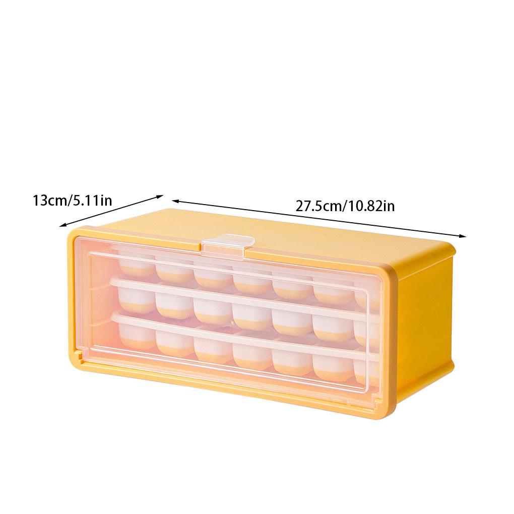 Cetakan Es Batu PP Silikon Pengganti Tidak Bau Non-stick Bar Club Restoran Pesta Ice Block Ice-cream Tray Mould