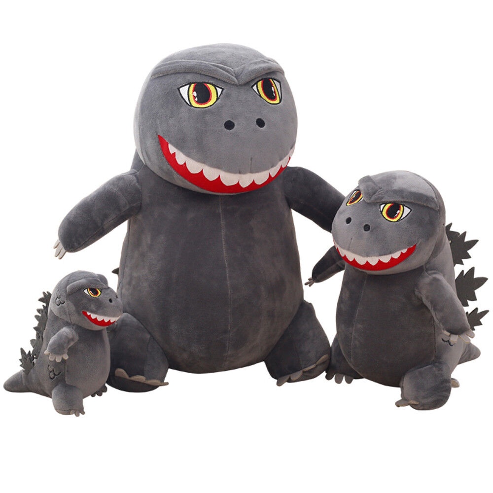 30cm/20cm Godzilla vs Kong Plush Toy Monster King Kong Boneka Boneka Lembut Monster Hadiah Lucu