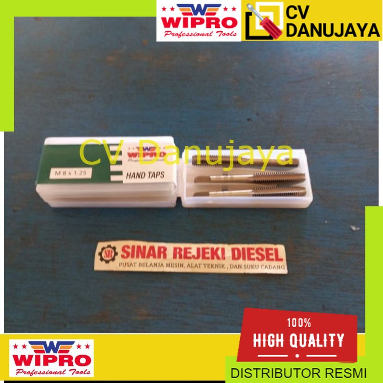 Hand Tap Handtap Handtaps Taps Ekonomis M8x1,25 M8 x 1,25 M8x1.25 M8 x 1.25 Wipro