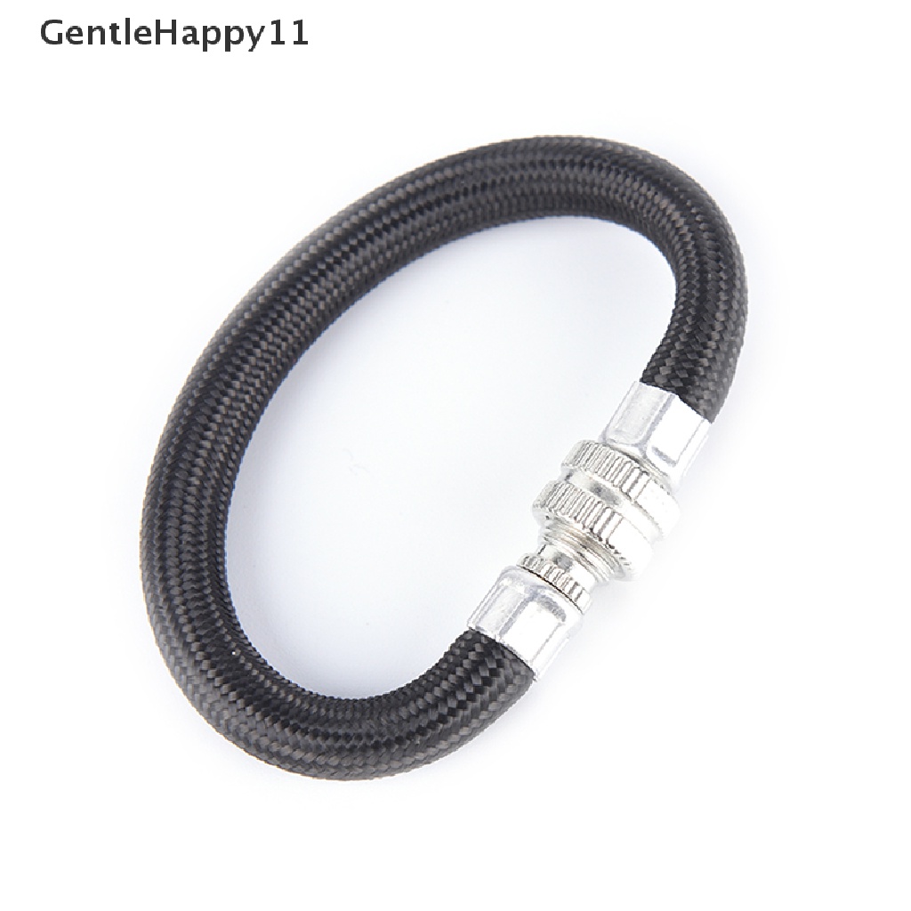 Gentlehappy 2PCS Selang Ekstensi Pompa Sepeda Inflator Tabung Pipa Cord 150psi schrader Valve id