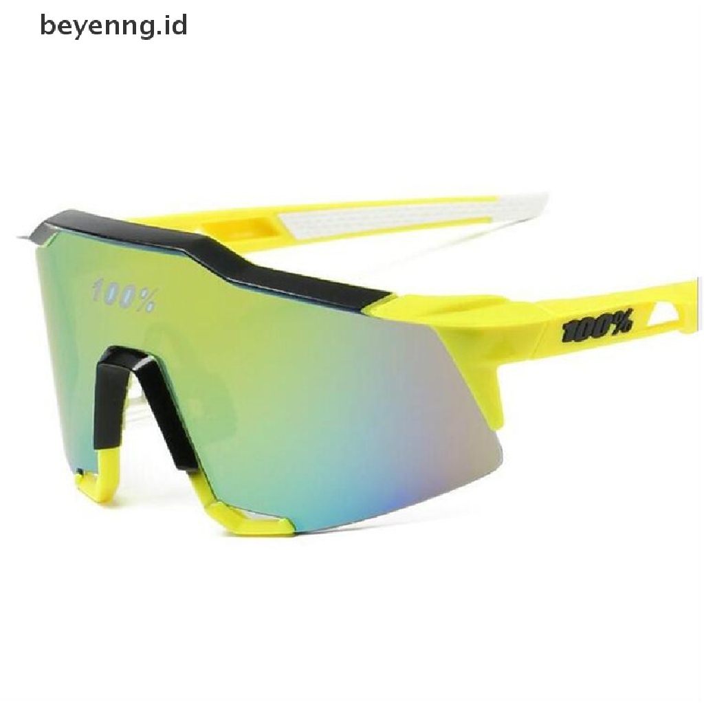 Beyen Kacamata Hitam Sport Goggles Sunglasses Untuk Bersepeda Gunung100% UV Protection ID