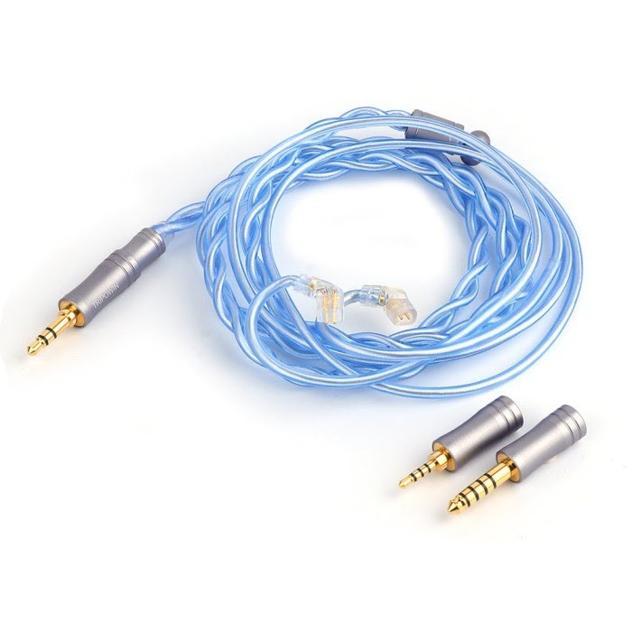 THIEAUDIO OCENIA 24AWG Palladium Plated Silver Litz Upgrade Cable IEMs