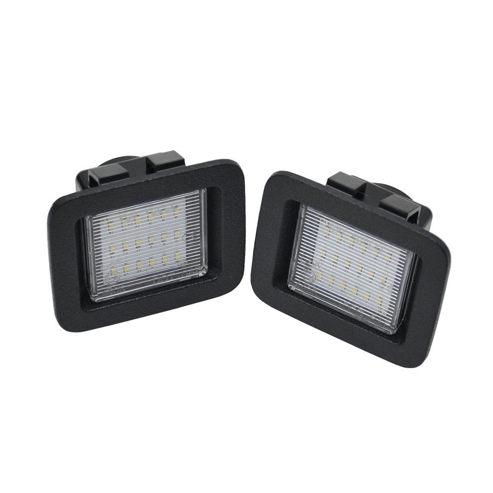 2pcs Lampu Plat Nomor Plat LED Putih Kecerahan Tinggi Untuk Ford F150 2015-UP