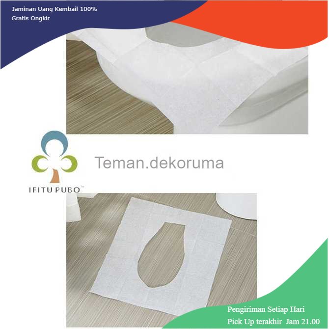 TD - RTG IFITU PUBO Cover Dudukan Toilet Disposable Seat Cover 5 Pack - IF1