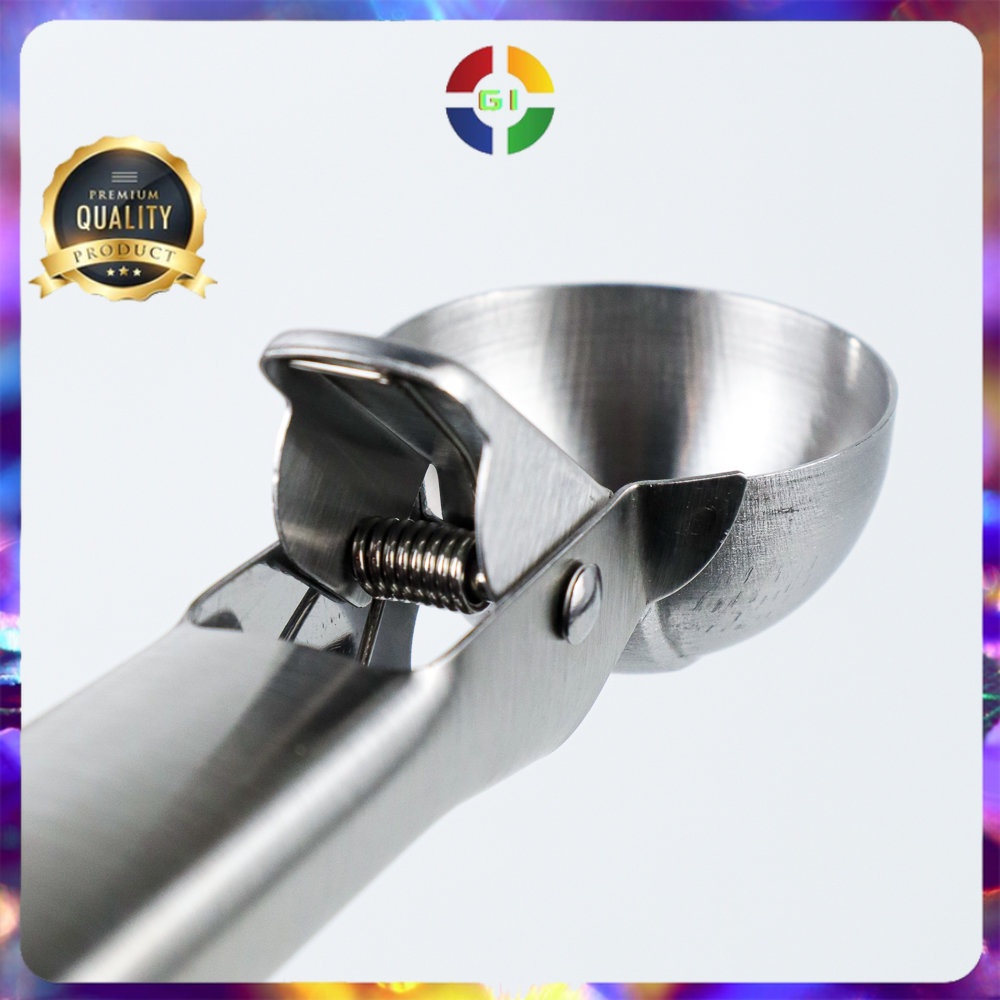 Sendok Takar Es Krim Gula Kopi Ice Cream Scoop Spoon Stainless