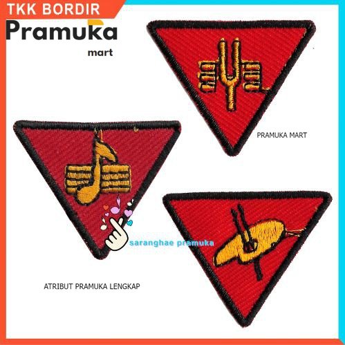 (Bisa COD) Tkk Siaga Pramuka Penyanyi Pelukis Dirigen Bidang Patriotisme dan Seni Budaya langsung ki